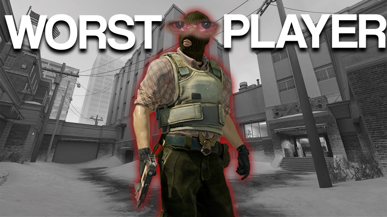 The Worst CS:GO Player You’ll Ever See - YouTube