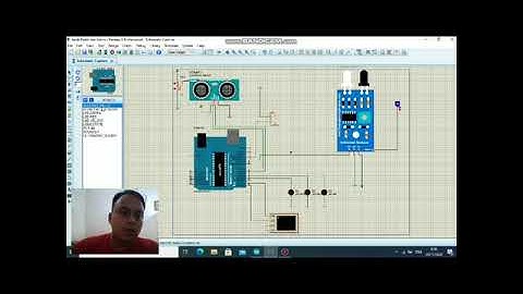 Simulasi Jarak Parkir dan Alarm Menggunakan Sensor Ultrasonic dan Infrared Pada Proteus