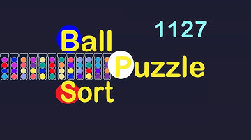 Ball Sort Puzzle Level 1127 🎯No Extra Tubes😂Game Walkthrough😘  #Stay Home And Fun Play #WithMe