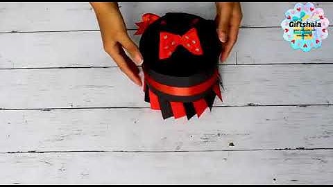 CIRCULAR EXPLODING BOX 🎁 MICKEY MOUSE THEME🎁BIRTHDAY GIFT TUTORIAL🎁ANNIVERSARY GIFT TUTORIAL🎁