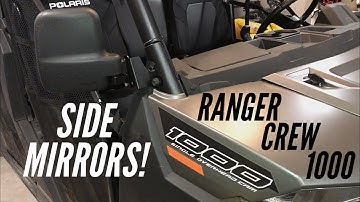 2020 Polaris Ranger Crew 1000 | Maverick Advantage Side Mirrors (Vid #7)