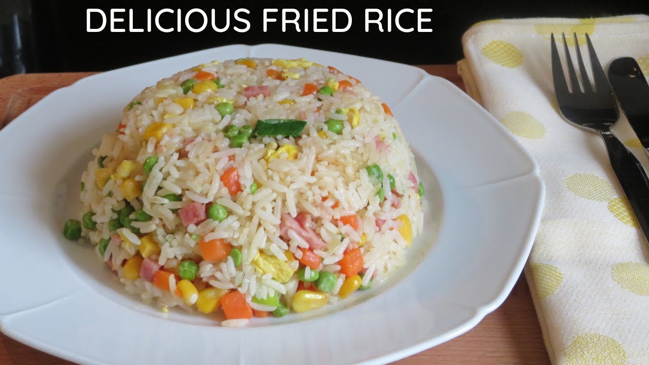 How To Cook DELICIOUS FRIED RICE YouTube