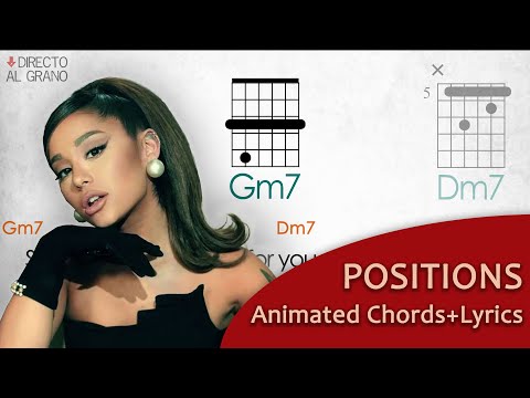 Positions Guitar Chords Lyrics | Ariana Grande