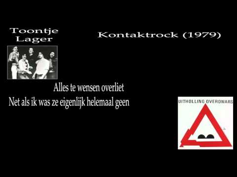 Uitholling Overdwars: Toontje Lager - kontaktrock