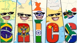 É O BRICS! 🇧🇷🇷🇺🇨🇳🇮🇳🇿🇦