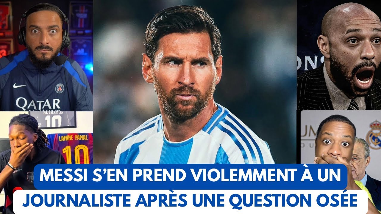 🚨 MESSI PÈTE UN CÂBLE EN DIRECT EN INTERVIEW APRÈS UNE QUESTION TRÈS ...