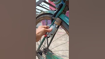 DC Motor Power Test on Bicycle Wheel — CRAZY Experiment! #shorts #dcmotor