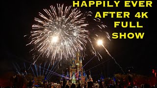 Happily Ever After Magic Kingdom Fireworks 4K FULL SHOW 2020 Walt Disney World Orlando Florida