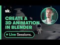 How to Make Your First 3D Animation in Blender (Beginner Tutorial - Live Workshop)