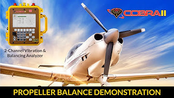 Dynamic Propeller Balance Using the Cobra II Balancer