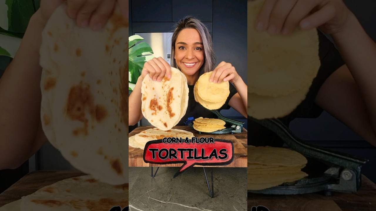 خبز تورتية، خالي من الجلوتين و بمكون واحد Corn & Flour Tortillas