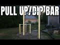 We Built a Backyard Pull Up Bar & Dip Bar