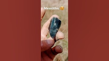 An absolutely fantastic late mesolithic-early Neolithic bladelet core.