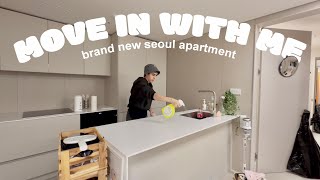 moving in my brand new seoul apartment (day 1974 of living in south korea vlog)