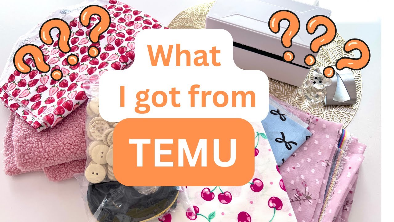 I Finally Ordered from TEMU... You Won’t Believe What I Got!🤯🧵📦