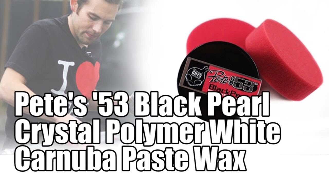 Pete's '53 Carnuba Paste Wax - Chemical Guys Car Care - YouTube