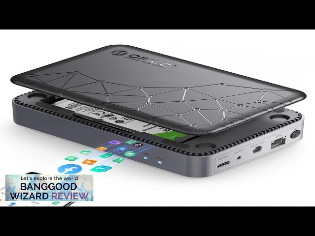 ORICO CD2510 2.5'' SATA HDD SDD NAS Storage Networkable Enclosure