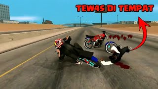 NGERI !! BALAP LIAR TEWAS DI TEMPAT GTA SAN ANDREAS ! screenshot 5