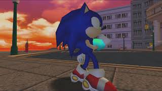 Lets Play Sonic Adventure - Sonic Story Part 3 (Better DX)