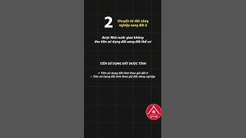 Cách tính chi phí chuyển đổi đất nông nghiệp sang đất ở #batdongsan #batdongsanbmt