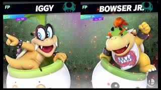 Super Smash Bros Ultimate Amiibo Fights   Request #1243 Koopaling & Bowser Jr Tourney