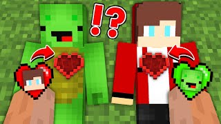 What if SWAP THE HEART of JJ and Mikey in Minecraft - Maizen Nico Cash Smirky Cloudy