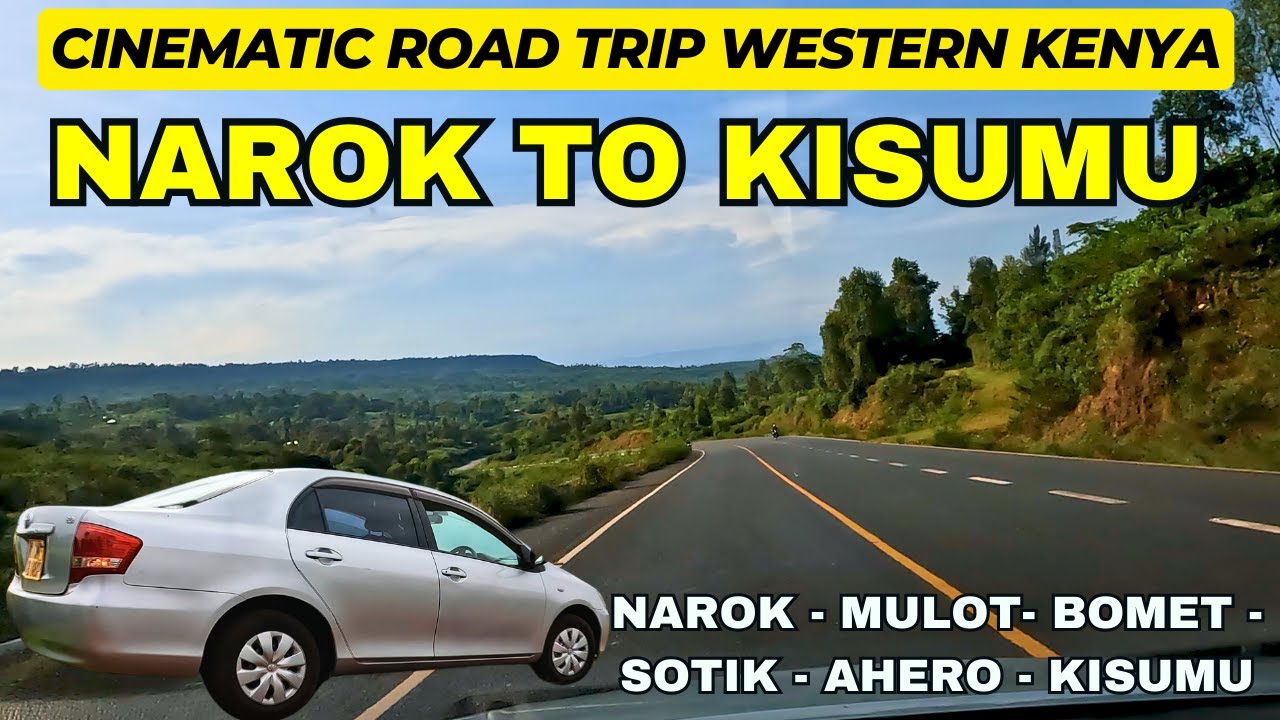 Scenic Tour Narok to Kisumu | Driving Via Rift Valley Pt2