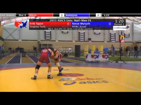 University Freestyle Semifinal 60kg - Steve Mytych...