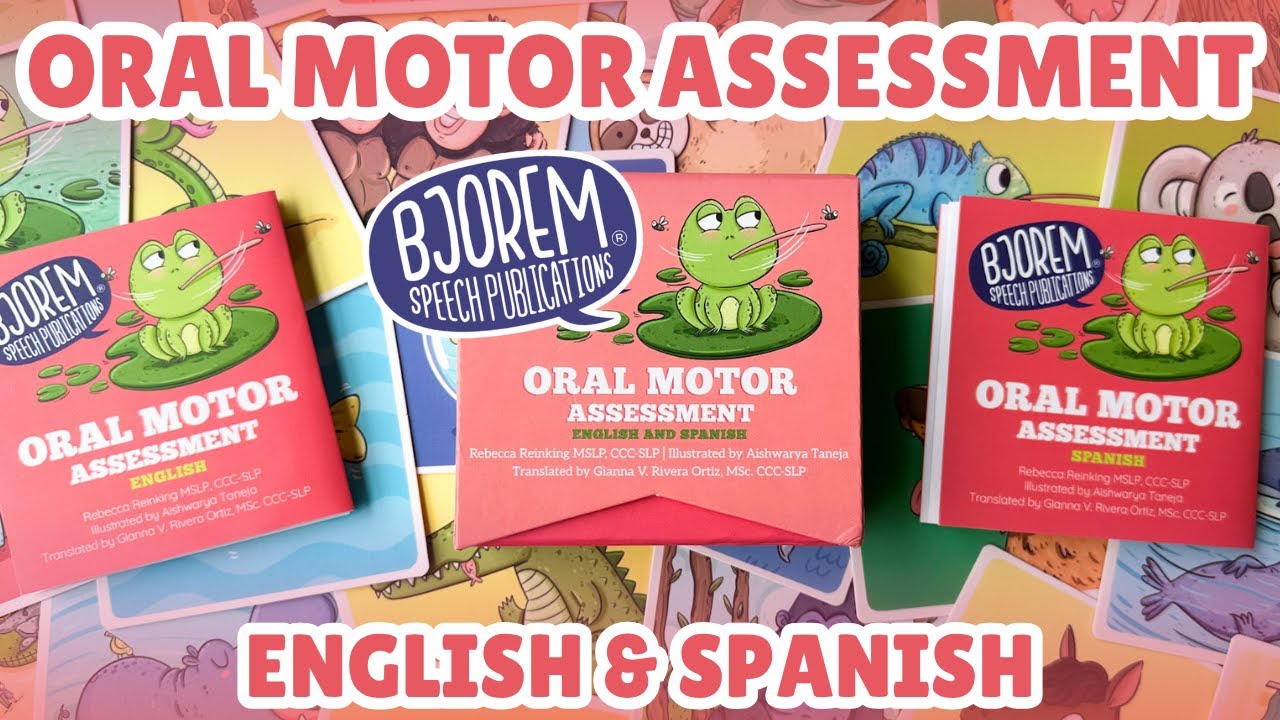 Bjorem Speech Oral Motor Assessment for Speech Therapy (English and ...