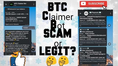 BTC Claimer Bot Reviews a Scam or Legit? 🤦😱🤦 Vlog #8