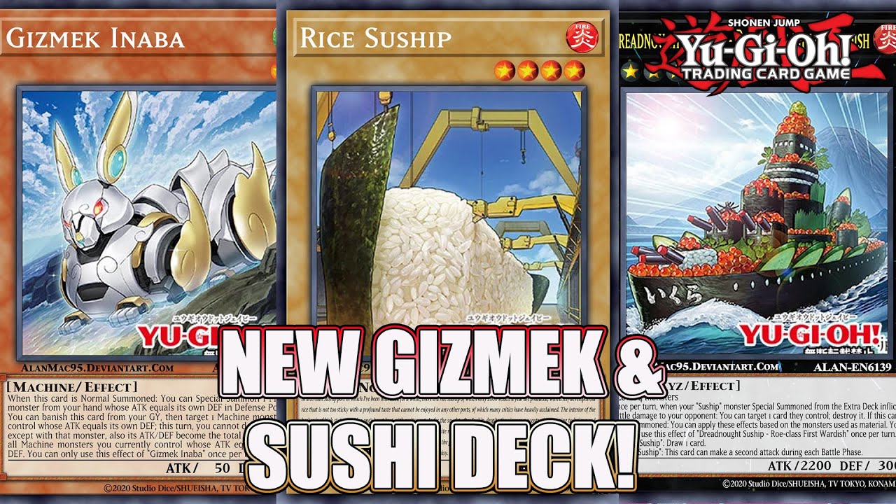 MORE NEW CARDS Gizmek and Suship!!
