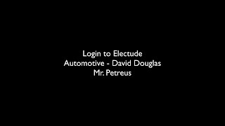 Log-In to Electude
