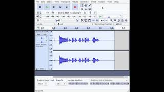 audacity enhance audio