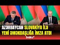 Azərbaycanla Slovakiya arasında müdafiə sahəsində əməkdaşlıq sazişi imzalandı