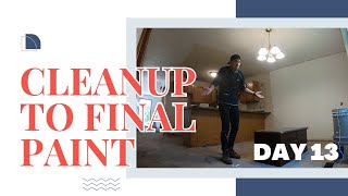 Day 13: Transforming the Kitchen! | Cleanup to Final Paint