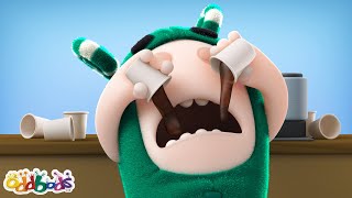 Coffee to Stay Awake at Work! | 4 HOUR! | BEST Oddbods Full Episode Marathon | 2024 Funny Cartoons