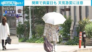 群馬・高崎市で31.6℃観測　各地で気温上昇(2021年5月29日)