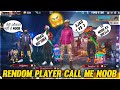 3 Random Grandmaster Player Call Me noob😠 i challenge them 1 v 3 custom room - GARENA FREE FIRE