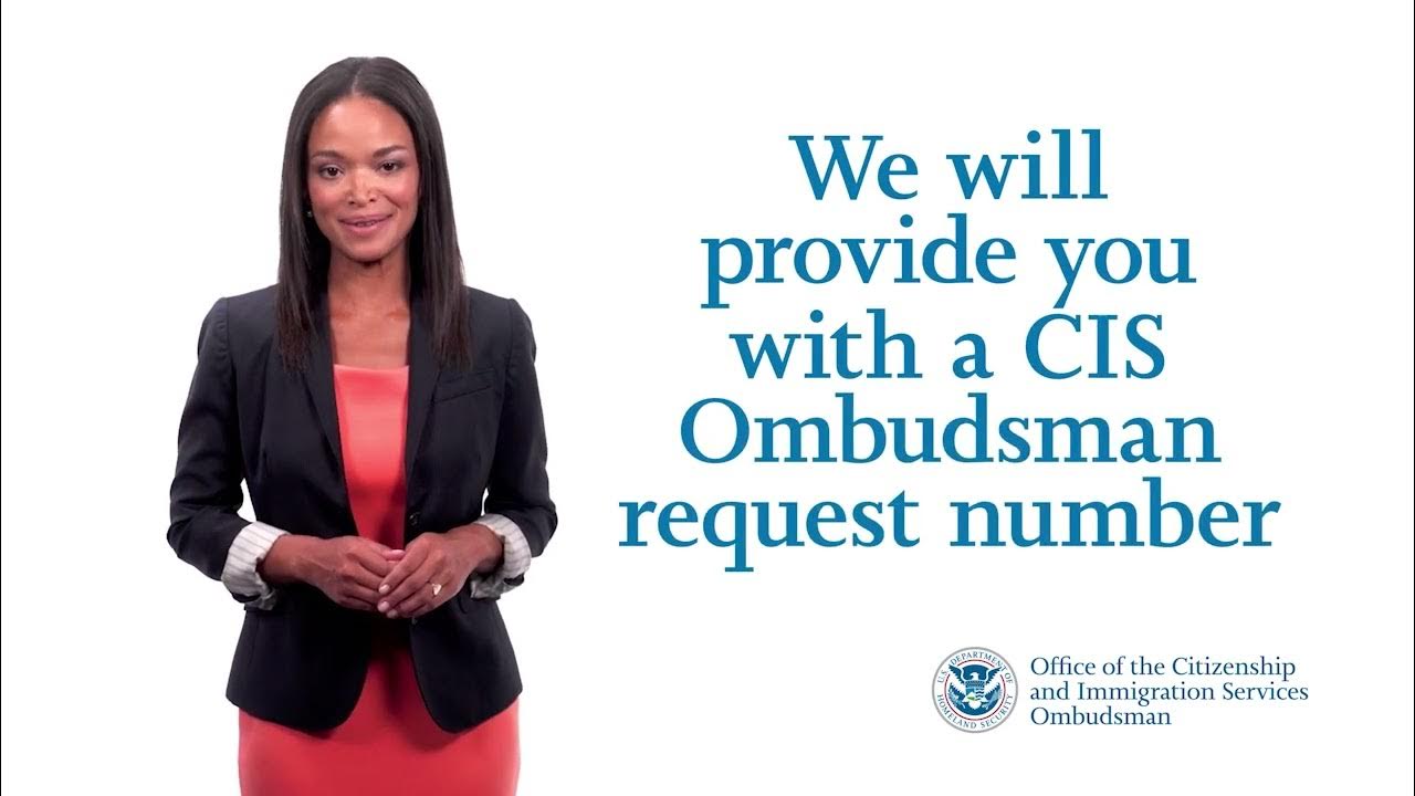 Case Assistance Request Overview, presentation by USCIS YouTube