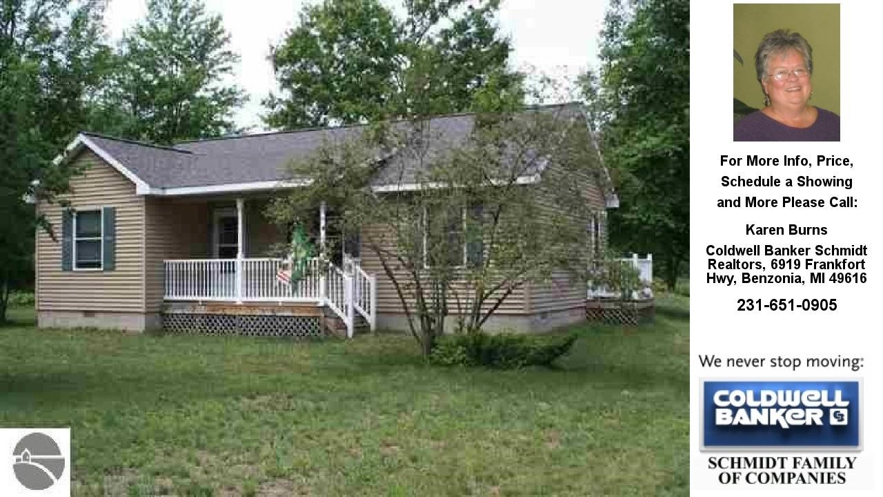 16932 Big Four Road, Thompsonville, MI Presented by Karen Burns.