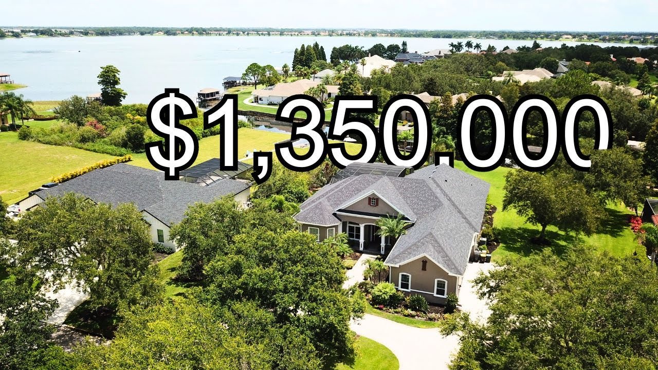 Tour This Luxury Home On a Canal to Lake Winterset!