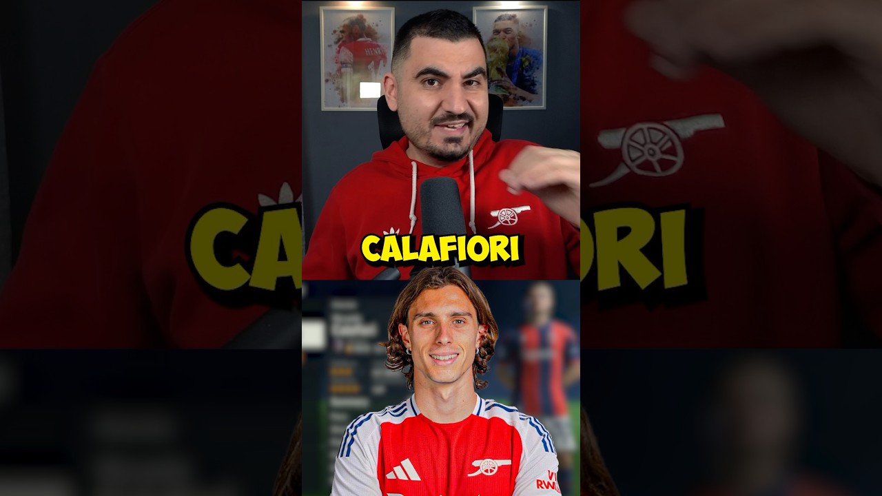 Riccardo Calafiori Is The Best Defender To Sign For Arsenal Career Mode! 🔥