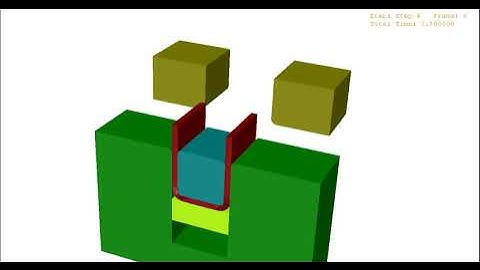 Abaqus - Bending a square tube 1 - (FEA Simulation) CAE