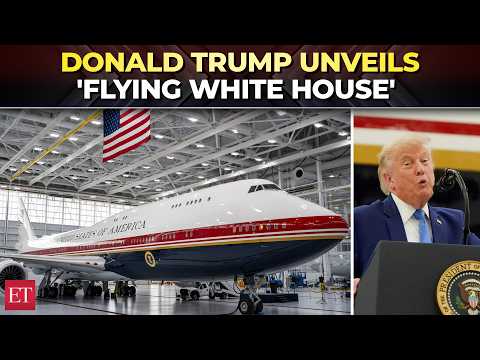 'Flying White House': Trump unveils new Air Force One, gifted by Qatar amidst Iran war, Hormuz deal