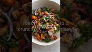 Sweet Potato & Crunchy Butter Bean Nourish Bowl 😍🌿
