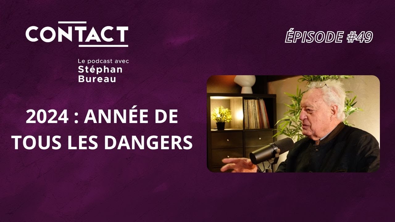 Cette semaine, Stéphan Bureau recoit Charles Gave, un essayiste, financier et entrepreneur français, qui nous parle d'argent, des dangers pour notre argent en 2024 : année de tous les dangers