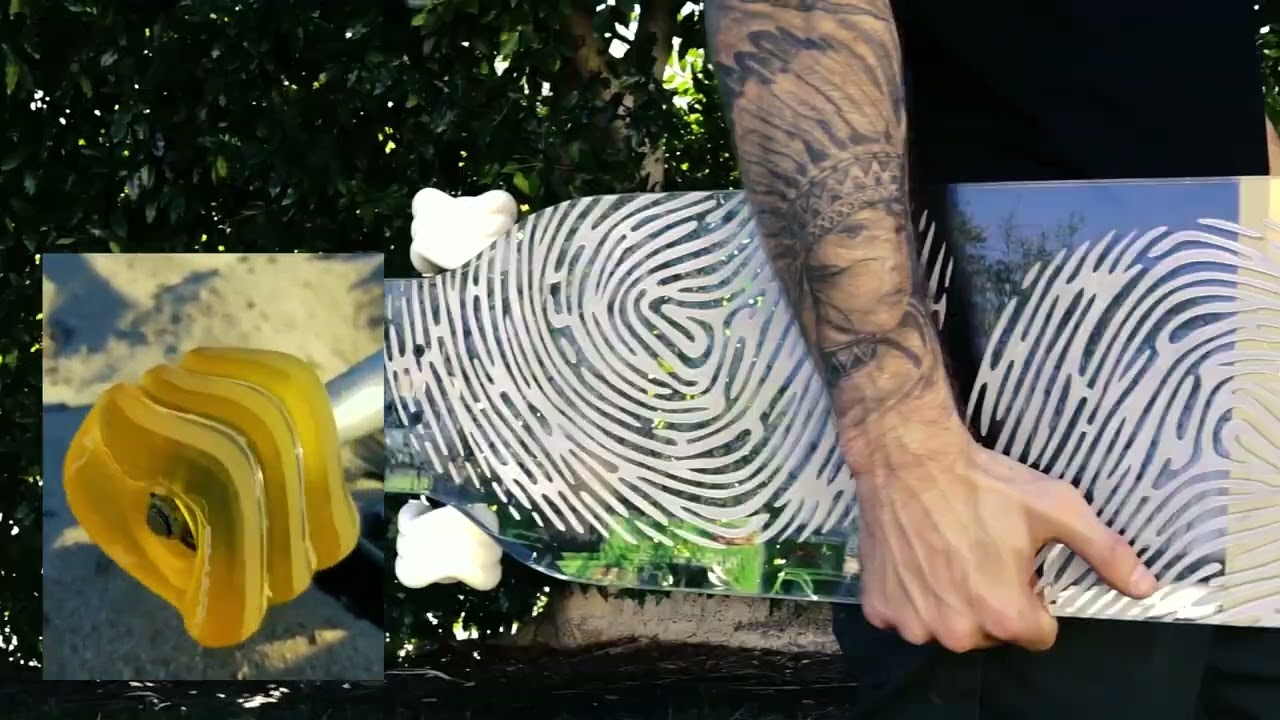 Clear Fingerprint Longboard video thumbnail