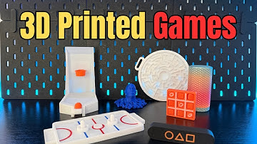 EPIC 3D Printed Games