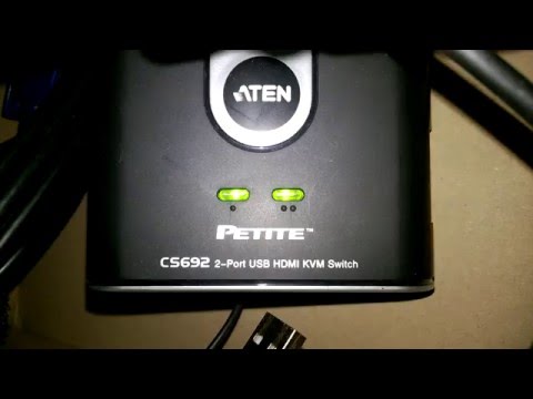 Как прошить прошивку KVM переключателя