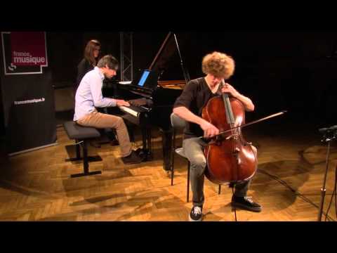 Brahms : Sonate en mi mineur op 38 par Bruno Philippe et Tanguy de Williencourt